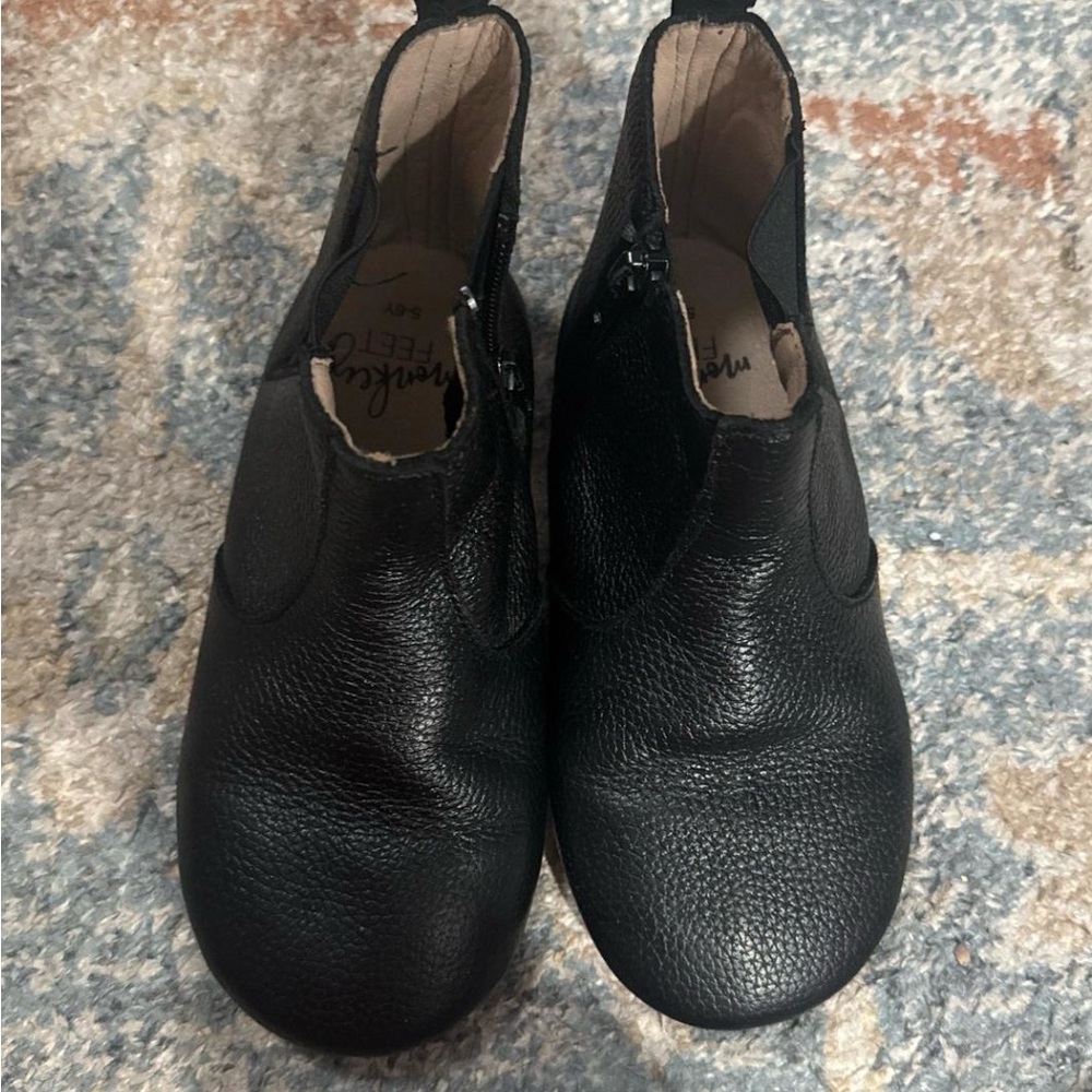 Monkey Feet Classic Black Kids Boots